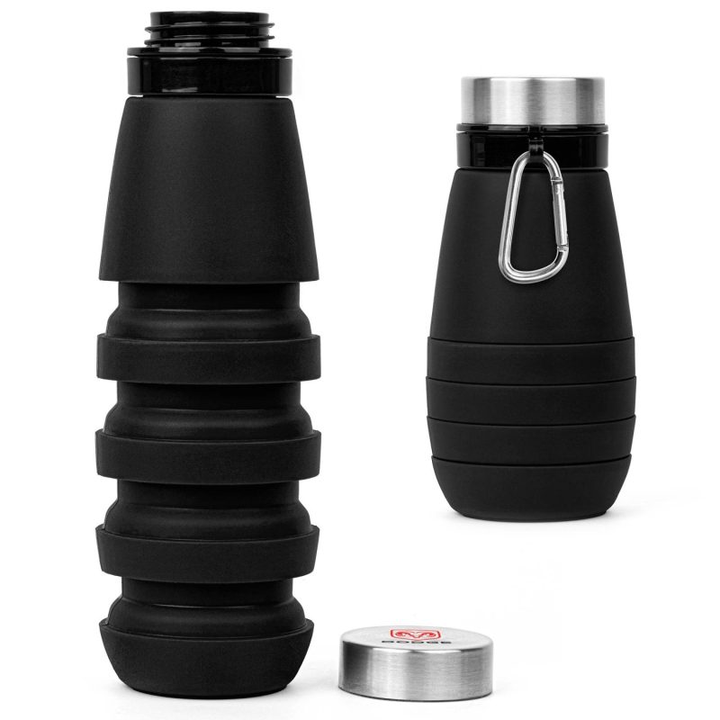 20 Oz. The Whirlwind Collapsible Silicone Water Bottle-6