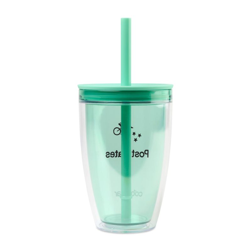 Cool Gear® Oasis Straw Bottle - 14 Oz. - Seaglass-4