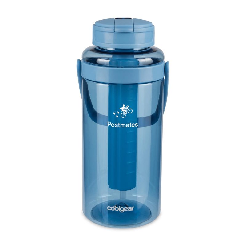 Cool Gear® Orlando Bottle with Freezer Stick - 64 Oz. - Elemental Blue-1