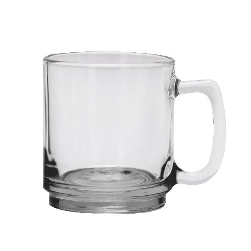Java 9 oz. Glass Coffee Mug-9