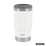 iCOOL Oswego 14 oz. Double Wall Stainless Steel Can Cooler / Tumbler-3