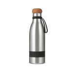 19 oz Double Wall Vacuum Insulated Bottle With Cork Lid-7