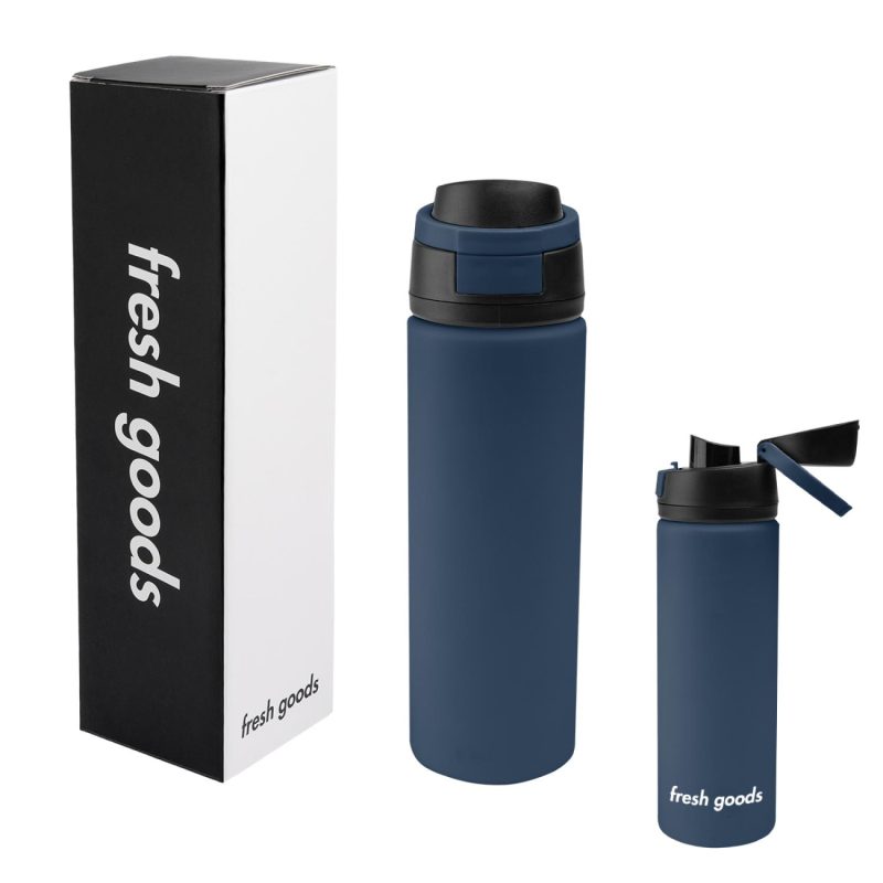Fresh Goods 24 Oz. Pop Sip Recycled Stainless Steel Bottle-2