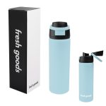 Fresh Goods 24 Oz. Pop Sip Recycled Stainless Steel Bottle-9