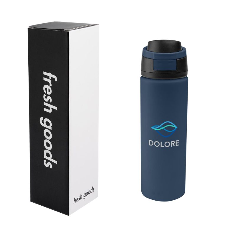 Fresh Goods 24 Oz. Pop Sip Recycled Stainless Steel Bottle-1