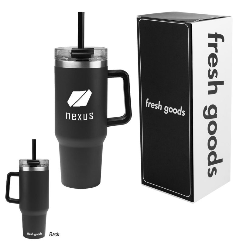 Fresh Goods 40 Oz. Intrepid Stainless Steel Tumbler-3