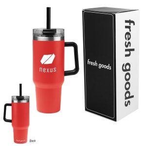 Fresh Goods 40 Oz. Intrepid Stainless Steel Tumbler-1