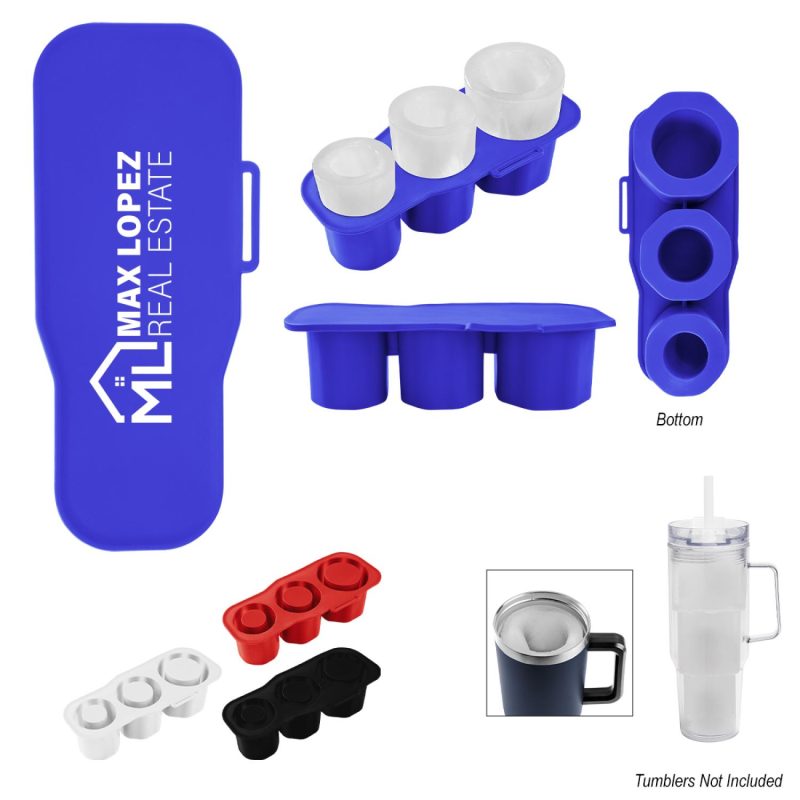 Intrepid Hollow Ice Cube Mold For 40 Oz. Tumblers-1