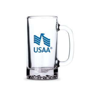 16 Oz. Glass Beer Tankard Mug-1