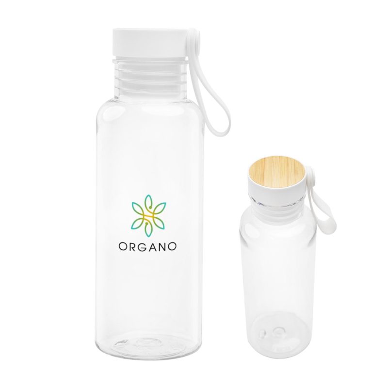 20 Oz. Case Rpet Bottle With Bamboo Accent Lid And Silicone Easy Carry Handle-4
