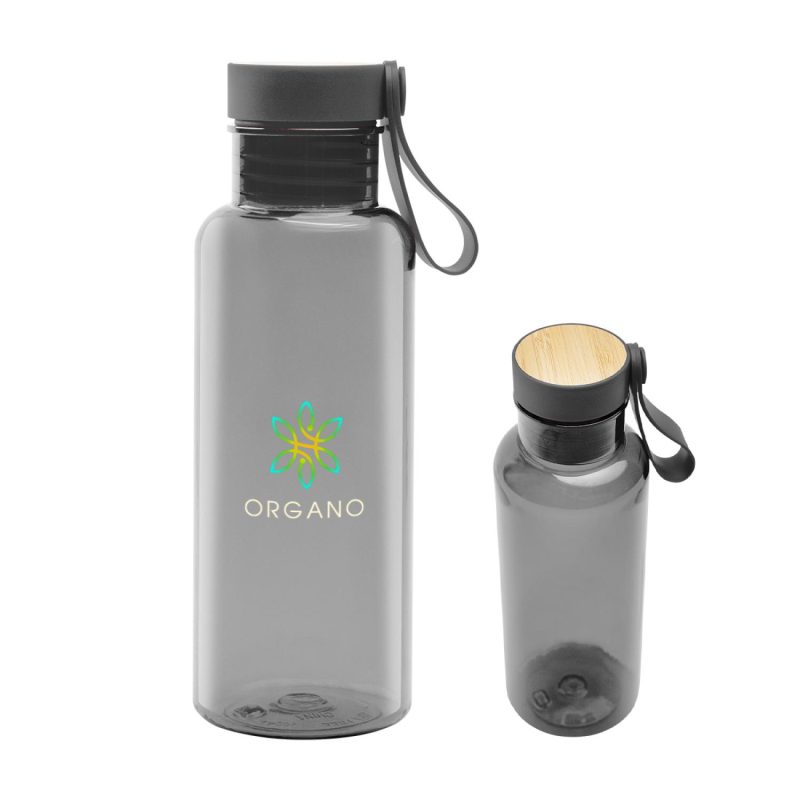 20 Oz. Case Rpet Bottle With Bamboo Accent Lid And Silicone Easy Carry Handle-9