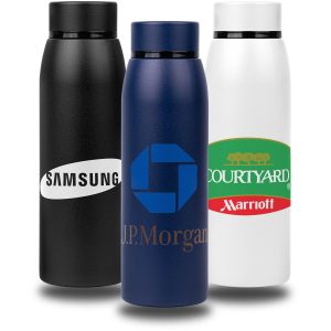 20 Oz. The Cobra Powder-Coated Stainless Steel Water Bottle-1