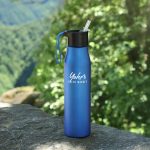 24 Oz. Ridge Recycled Aluminum Bottle w/Silicone Grip-1