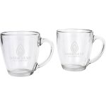 Etched Tapered Glass Mug 15.5 Oz-2