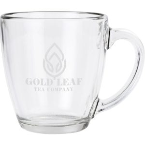 Etched Tapered Glass Mug 15.5 Oz-1