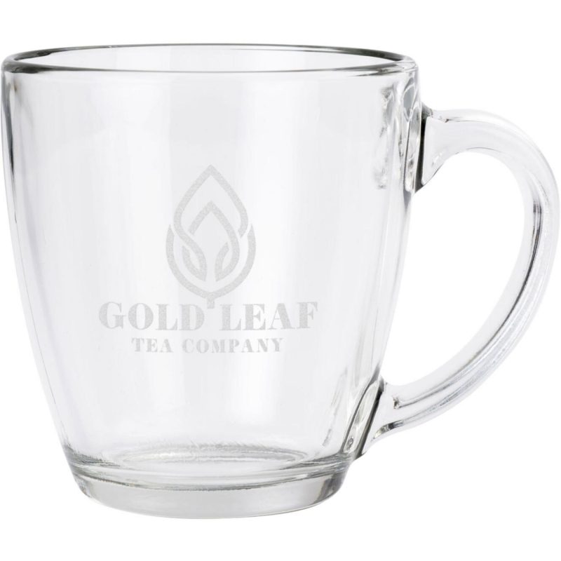 Etched Tapered Glass Mug 15.5 Oz-1
