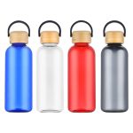 Sanzio 21 oz RPET Bottle with Bamboo Lid-2