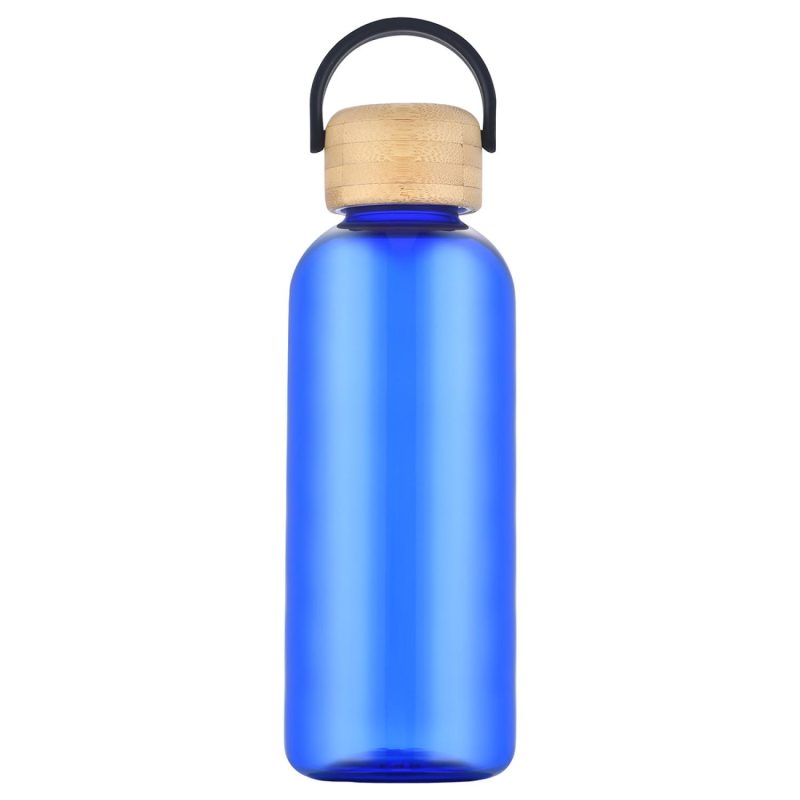 Sanzio 21 oz RPET Bottle with Bamboo Lid-4
