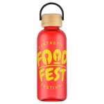 Sanzio 21 oz RPET Bottle with Bamboo Lid-7