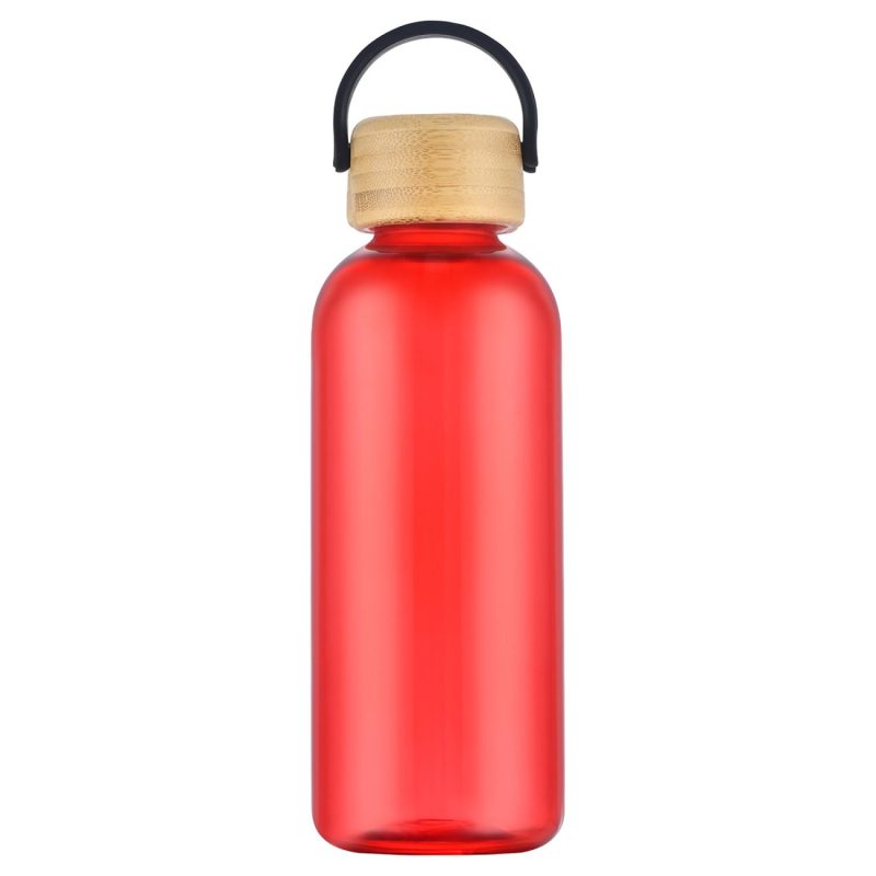 Sanzio 21 oz RPET Bottle with Bamboo Lid-8