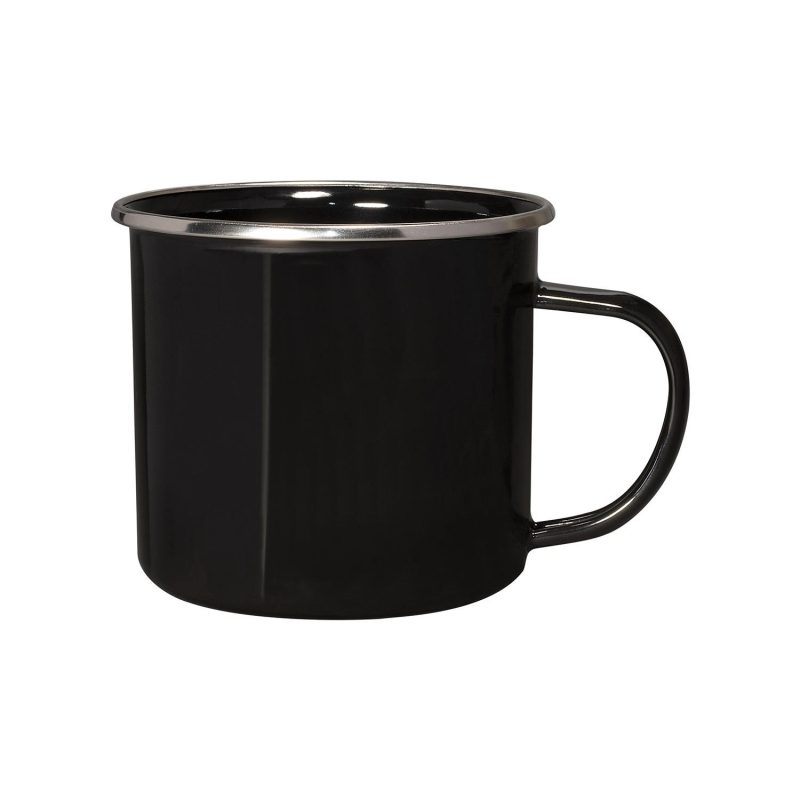 16.9 oz Iron And Stainless Steel Log Cabin Mug-2