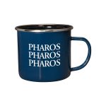 16.9 oz Iron And Stainless Steel Log Cabin Mug-1