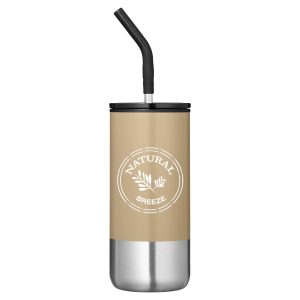 Summit 16 oz Insulated Tumbler With Straw-1