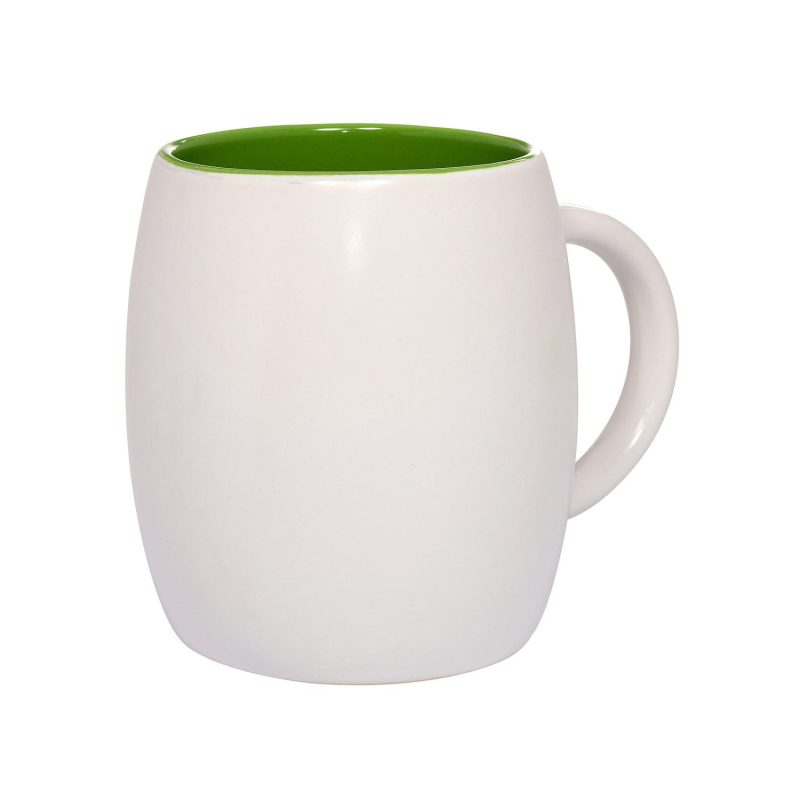 14 oz Morning Show Ceramic Barrel Mug-2