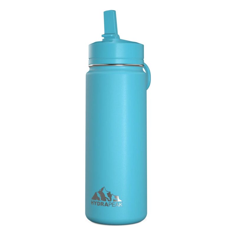 20 oz Hydrapeak® Stainless Steel Insulated Mini Water Bottle w/ Straw Lid-4