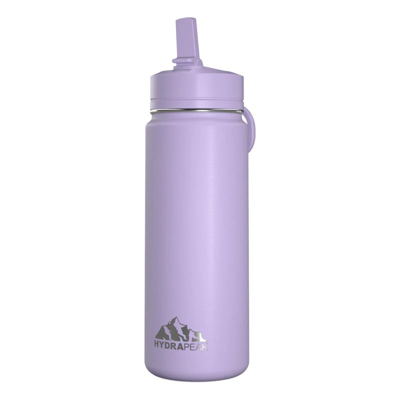 20 oz Hydrapeak® Stainless Steel Insulated Mini Water Bottle w/ Straw Lid-9