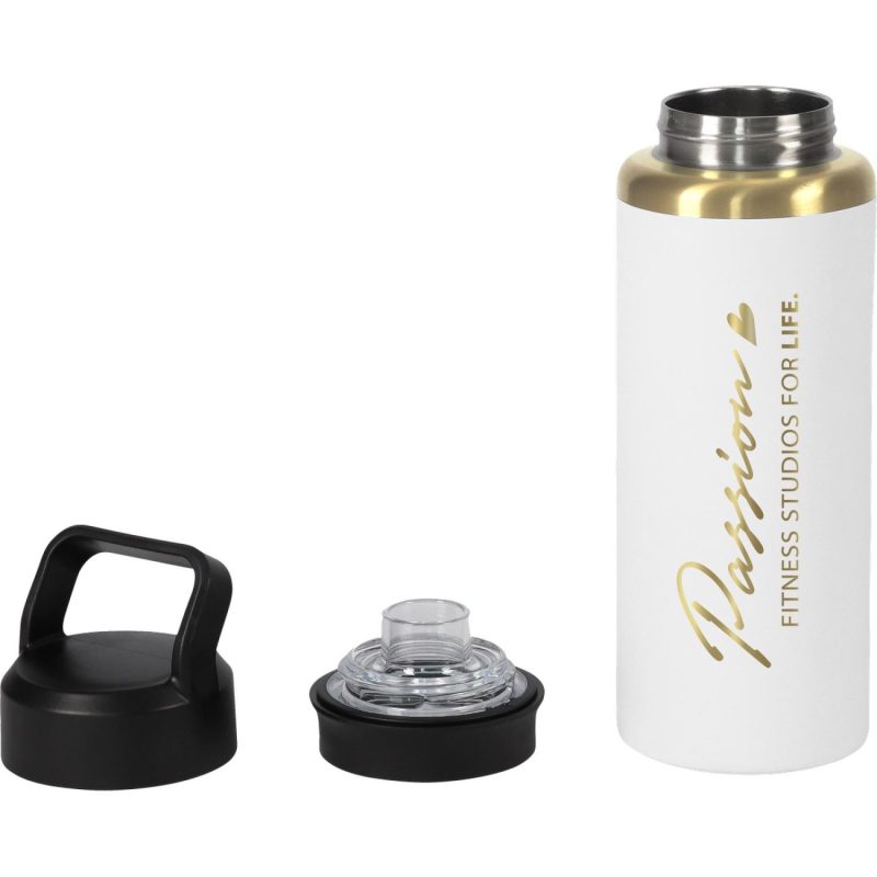 28oz Urban Peak Dual Top Gold Water Bottle-5