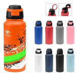 32 Oz. Full Color Pop Sip Recycled Stainless Steel Bottle-1