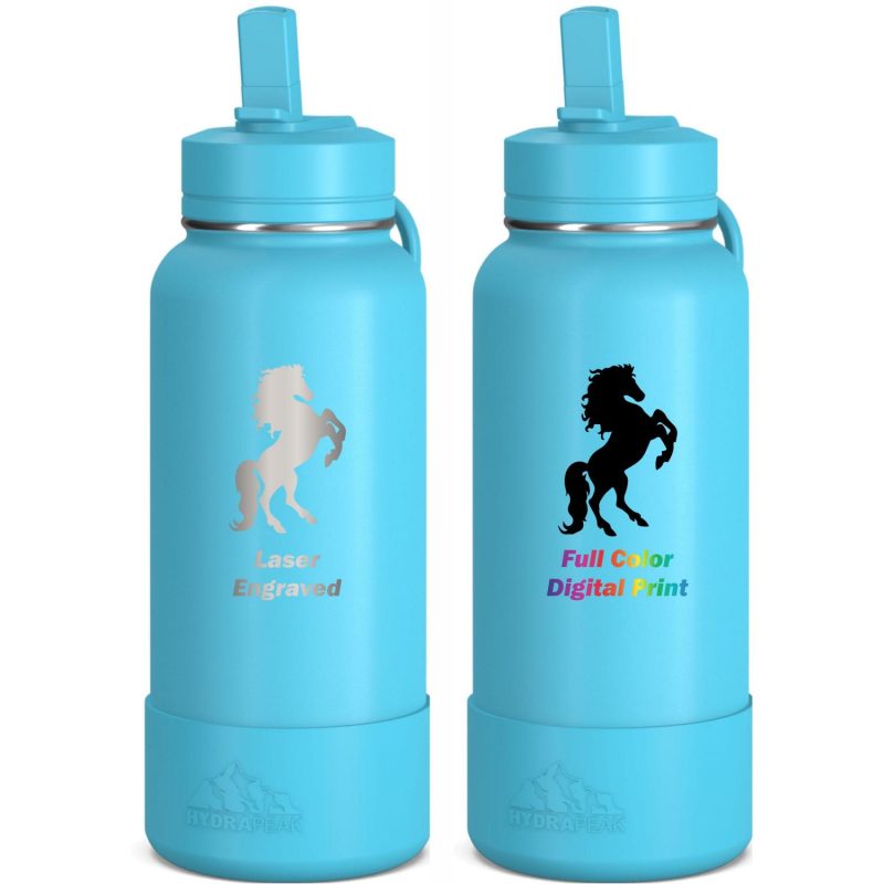 32 oz Hydrapeak Sport Straw Water Bottle LIFETIME WARRANTY!-1