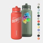 32 oz Hydrapeak® Allure Stainless Steel Insulated Sport Water Bottle w/ Straw Lid-1