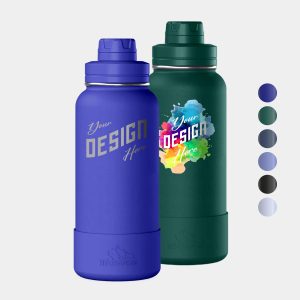 32 oz Hydrapeak® Stainless Steel Insulated Sport Water Bottle w/ Chug Lid-1
