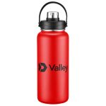 34oz Double-Wall Insulated Stainless Steel Water Bottle with Flip Spout-5