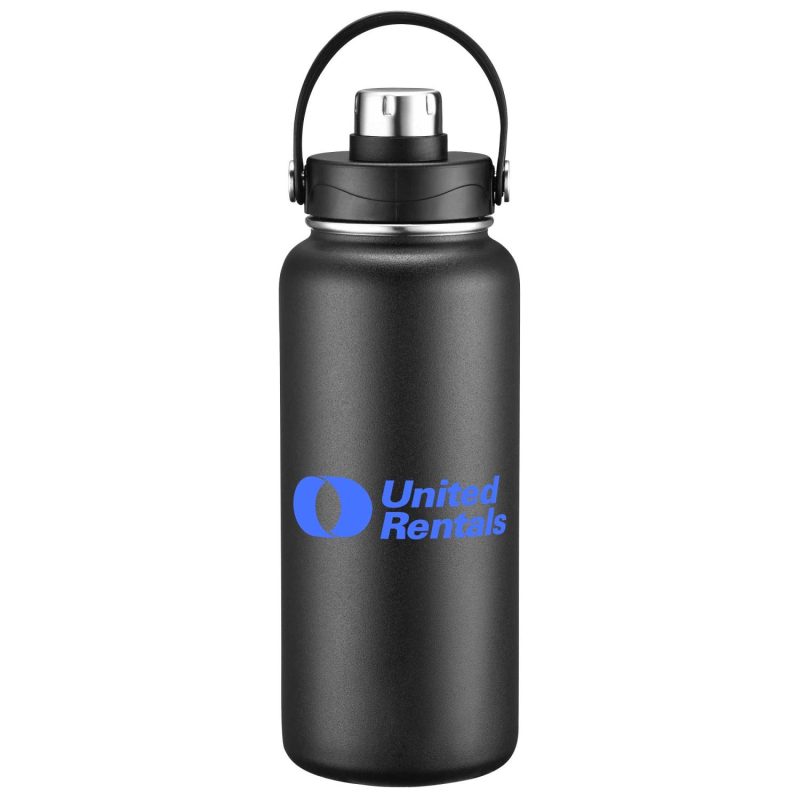34oz Double-Wall Insulated Stainless Steel Water Bottle with Flip Spout-6