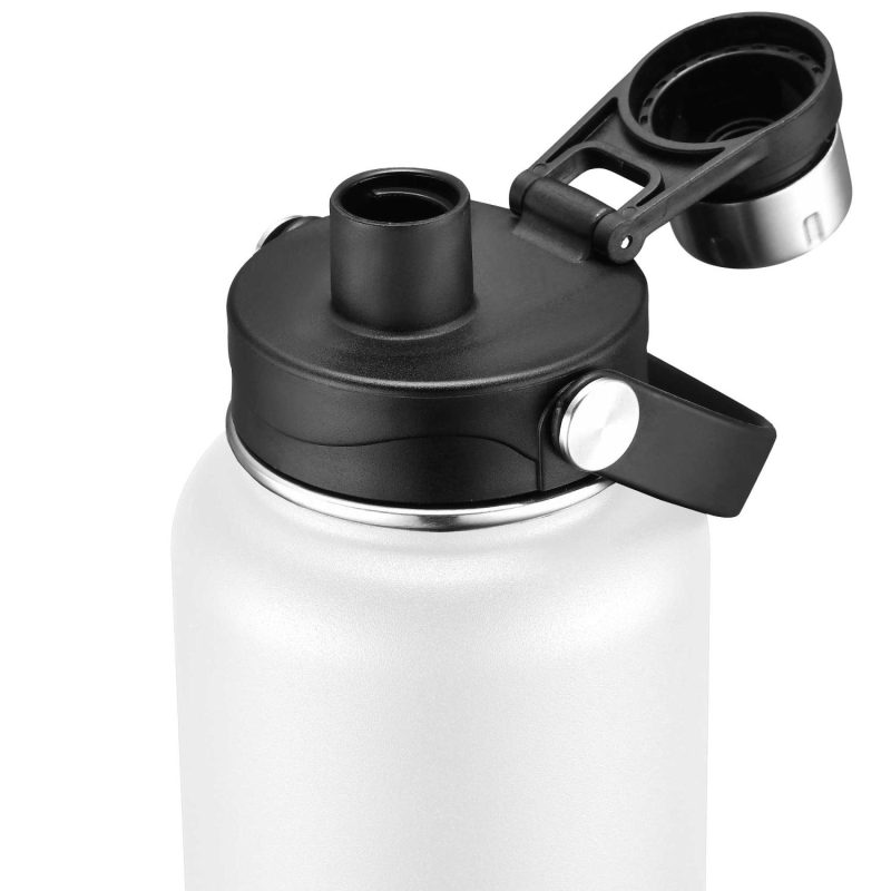 34oz Double-Wall Insulated Stainless Steel Water Bottle with Flip Spout-7