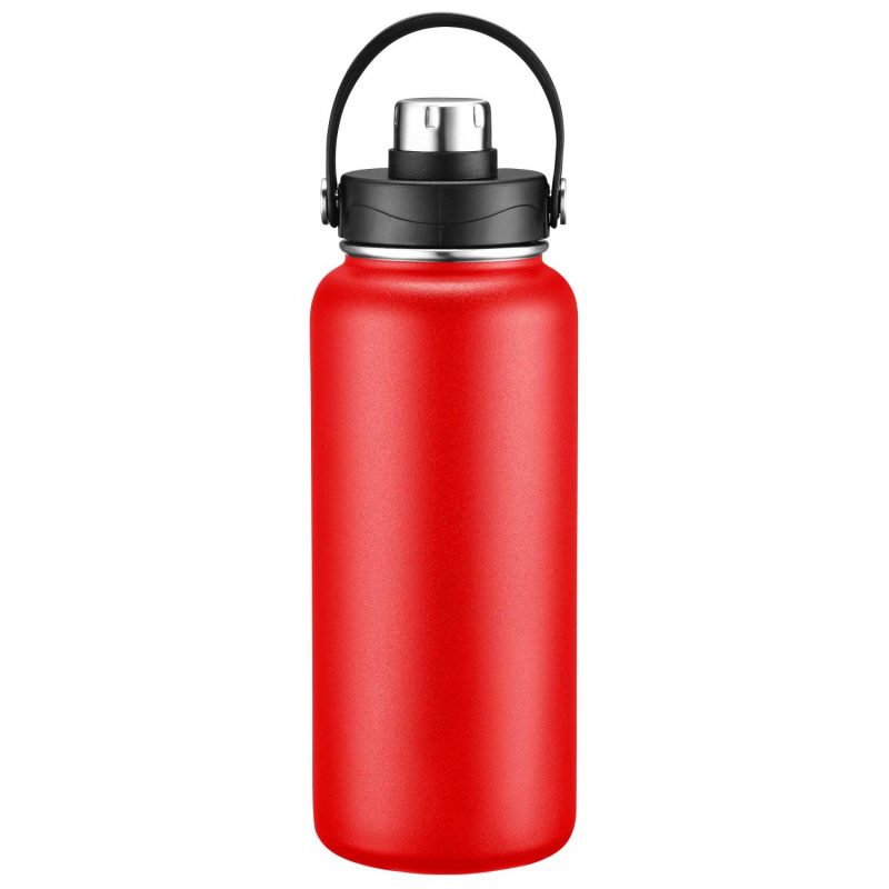 34oz Double-Wall Insulated Stainless Steel Water Bottle with Flip Spout-9