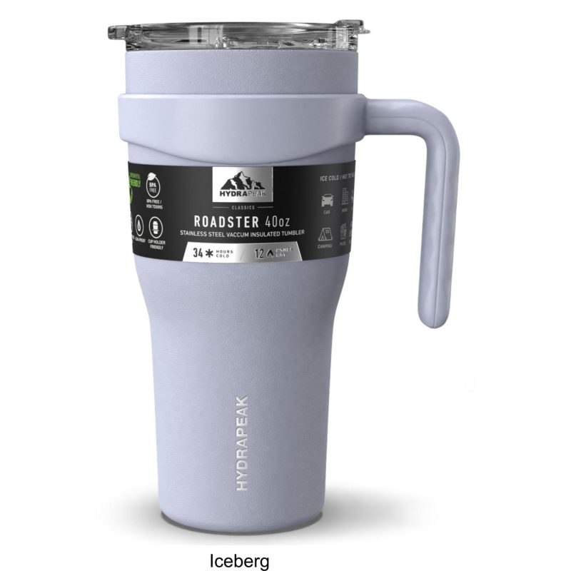 40 oz Hydrapeak Roadster Tumbler LIFETIME WARRANTY!-7