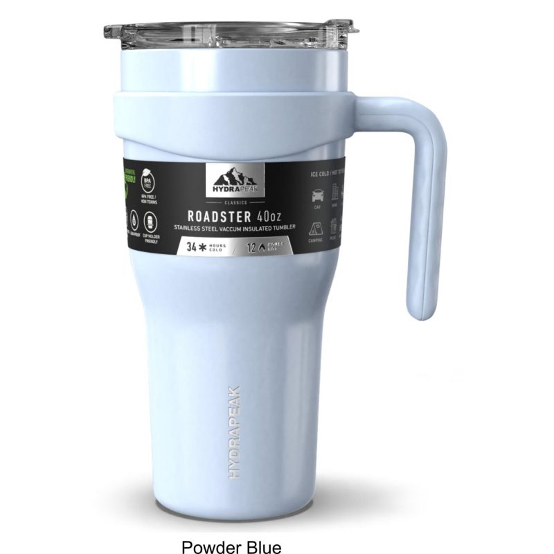 40 oz Hydrapeak Roadster Tumbler LIFETIME WARRANTY!-9