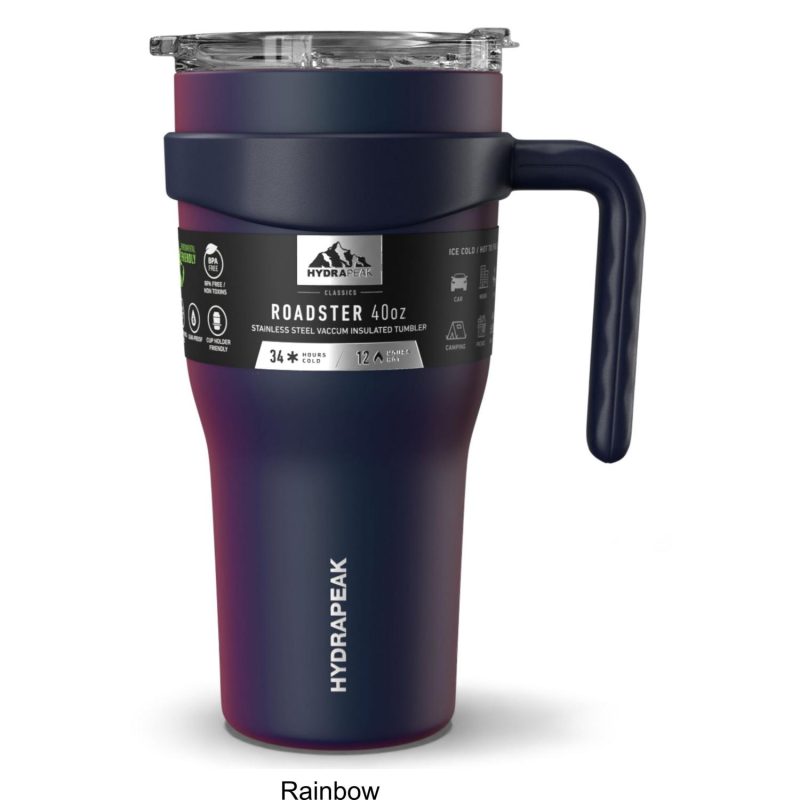 40 oz Hydrapeak Roadster Tumbler LIFETIME WARRANTY!-10
