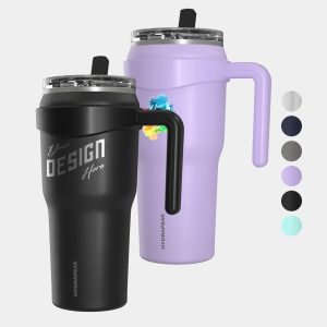 40 oz Hydrapeak® Stainless Steel Insulated Roadster Tumbler w/ Straw Lid-1