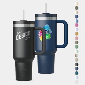 40 oz RTIC® Leak-Resistant Ceramic Lined 3-in-1 Lid Road Trip Tumbler-1