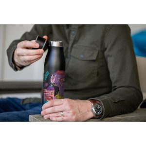 Acuara 600mL Bottle - Black-1