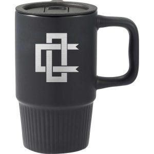 Camden 13oz Ceramic Mug w/ Lid-1