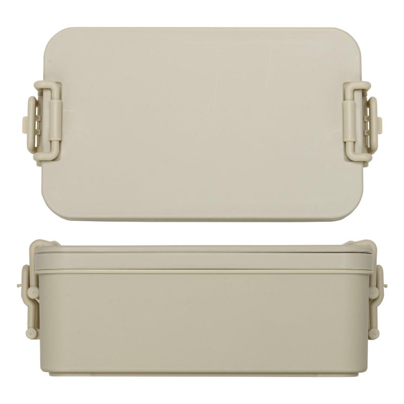 Canteen Stackable Lunch Box With Utensils-4