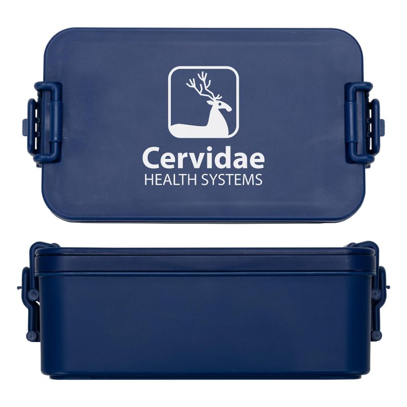 Canteen Stackable Lunch Box With Utensils-5