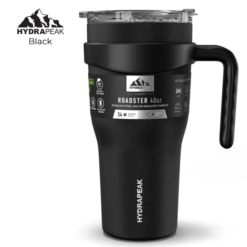 HYDRAPEAK 40oz Roadster Tumbler with Handle and Straw Lid-9
