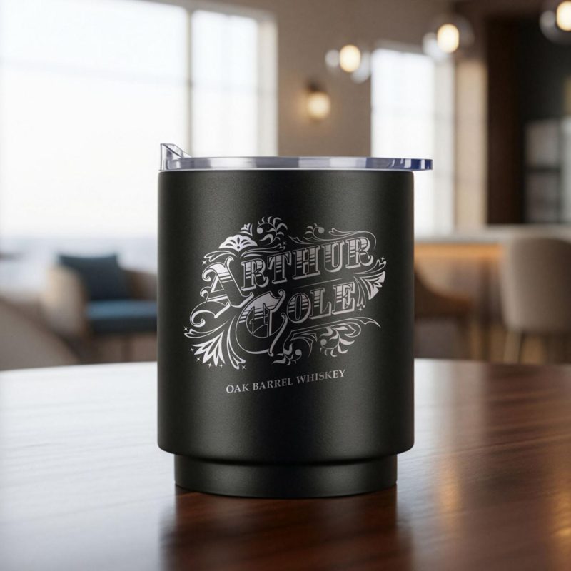 Laser Engraved Saratoga Rocks Tumbler 10 Oz-4